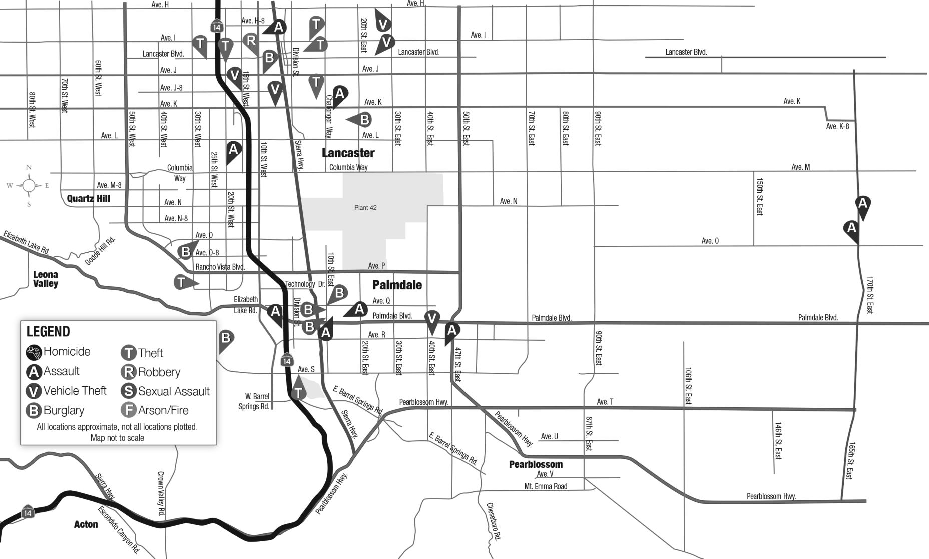 Antelope Valley crime blotter, June 26, 2020